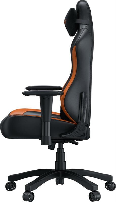 Кресло для геймеров Anda Seat Luna Size L PVC Black/Orange (AD18-48-BO-PV)