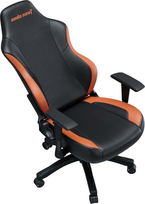 Кресло для геймеров Anda Seat Luna Size L PVC Black/Orange (AD18-48-BO-PV)