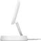 Фото - Безпровідний зарядний пристрій Belkin Stand Magnetic Qi2 + adapter 20W White (WIA008VFWH) | click.ua