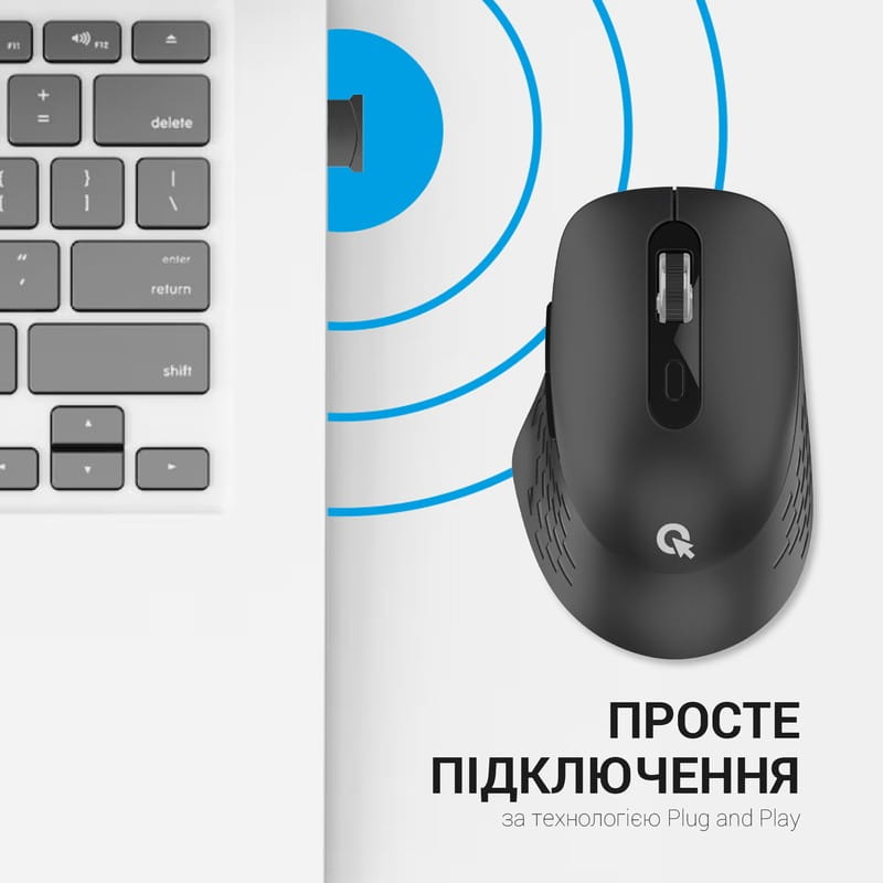 Мышь беспроводная OfficePro M230B Black