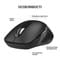 Фото - Мышь беспроводная OfficePro M230B Black | click.ua