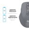 Фото - Миша бездротова OfficePro M230G Gray | click.ua