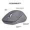Фото - Миша бездротова OfficePro M230G Gray | click.ua