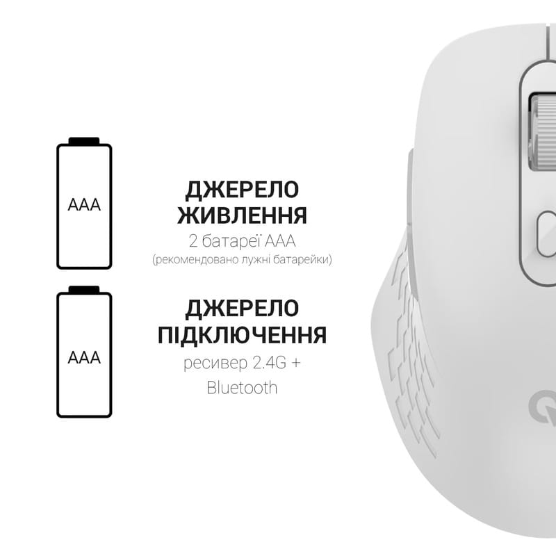 Мышь беспроводная OfficePro M230W White