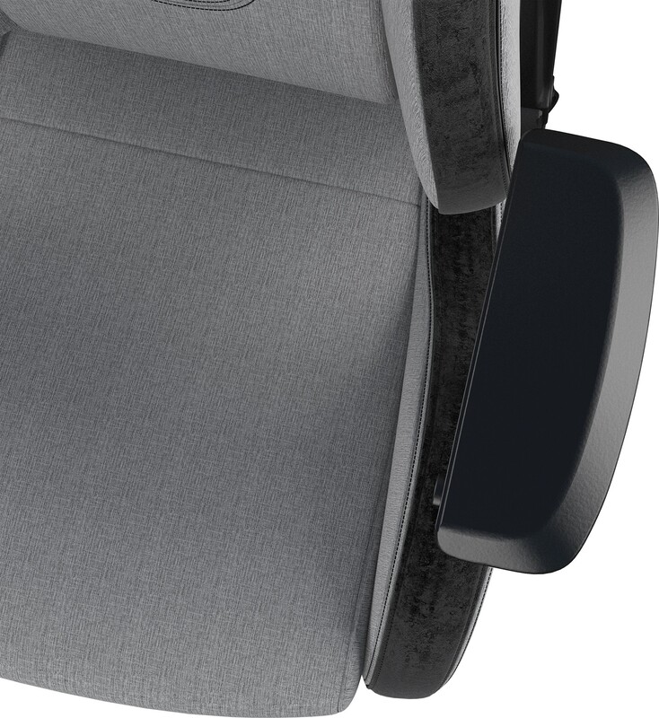 Кресло для геймеров Anda Seat T-Pro 2 Size XL Linen Grey/Black (AD12XLLA-01-GB-F)