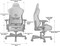 Фото - Кресло для геймеров Anda Seat T-Pro 2 Size XL Linen Grey/Black (AD12XLLA-01-GB-F) | click.ua