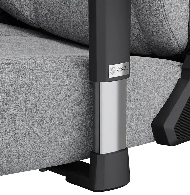 Кресло для геймеров Anda Seat Kaiser 3 Size L Fabric Grey (AD12YDC-L-01-G-PV/F)