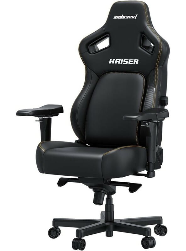 Кресло для геймеров Anda Seat Kaiser 4 Size XL PVC Black (AD12YDDC-XLL-20-B-PV/C)