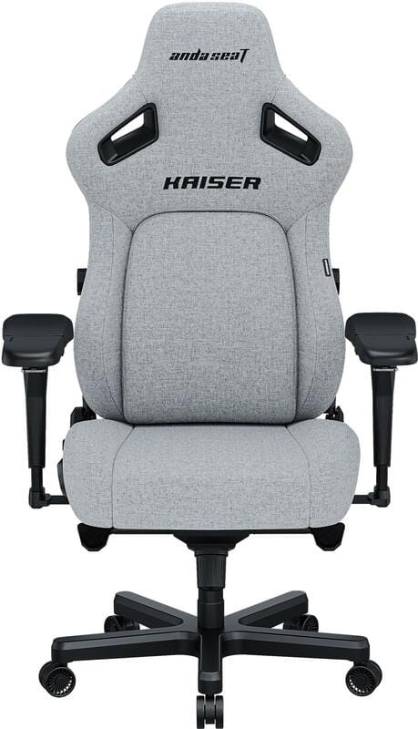 Кресло для геймеров Anda Seat Kaiser 4 Size XL Fabric Gray (AD12YDDC-XLL-20-G-CF)