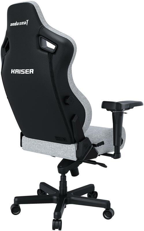 Кресло для геймеров Anda Seat Kaiser 4 Size XL Fabric Gray (AD12YDDC-XLL-20-G-CF)