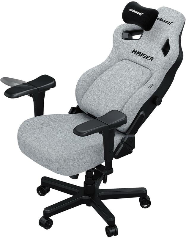 Кресло для геймеров Anda Seat Kaiser 4 Size XL Fabric Gray (AD12YDDC-XLL-20-G-CF)