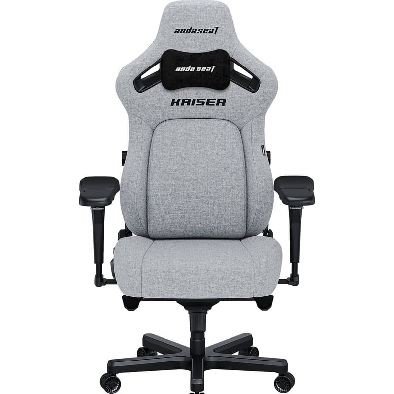 Кресло для геймеров Anda Seat Kaiser 4 Size XL Fabric Gray (AD12YDDC-XLL-20-G-CF)