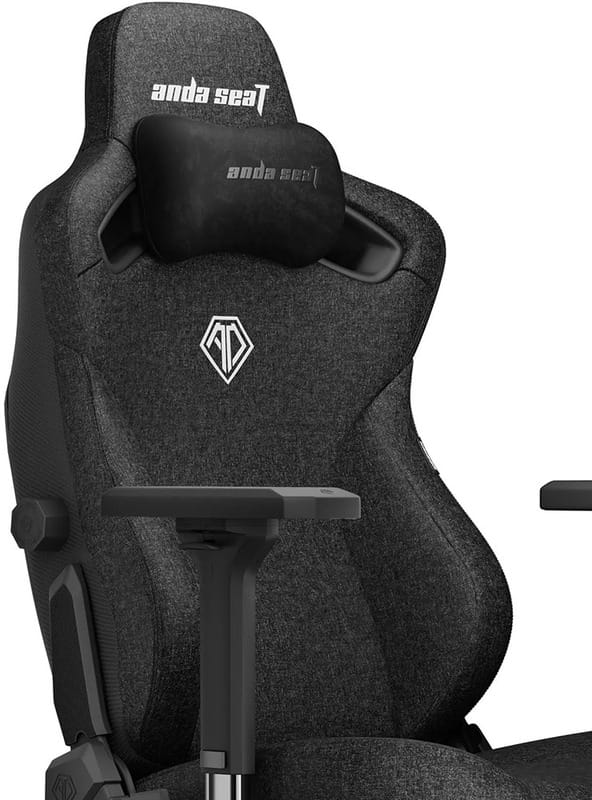 Кресло для геймеров Anda Seat Kaiser 3 Size L Black (AD12YDC-L-01-B-CF)