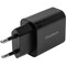 Фото - Мережевий зарядний пристрій Choetech USB Type-C 25W PD+PPS Black (PD6003) | click.ua