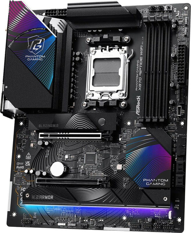 Материнская плата ASRock X870 Riptide WiFi Socket AM5
