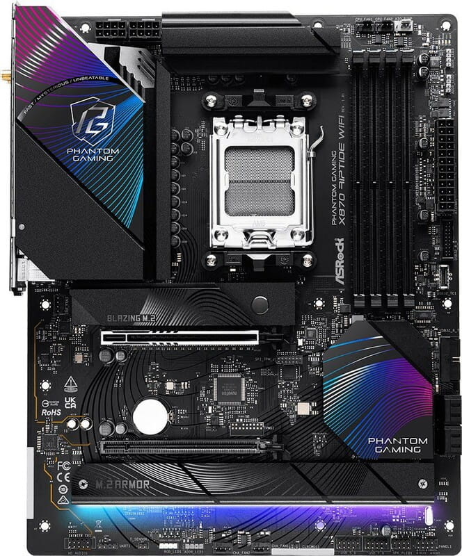 Материнская плата ASRock X870 Riptide WiFi Socket AM5