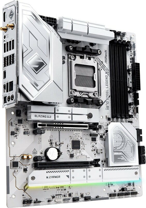Материнская плата ASRock X870 Steel Legend WiFi Socket AM5