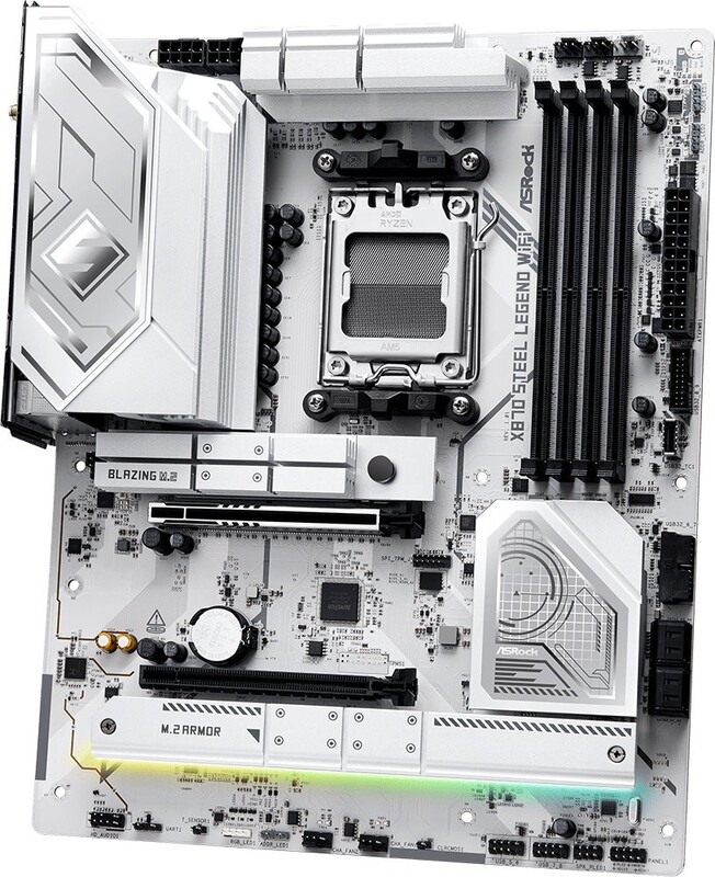 Материнская плата ASRock X870 Steel Legend WiFi Socket AM5