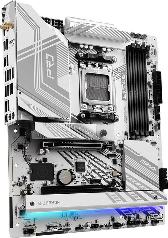 Материнская плата ASRock X870 Pro RS WiFi Socket AM5