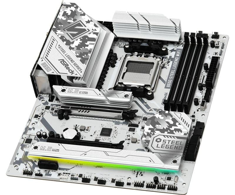 Материнская плата ASRock B650 Steel Legend WiFi Socket AM5
