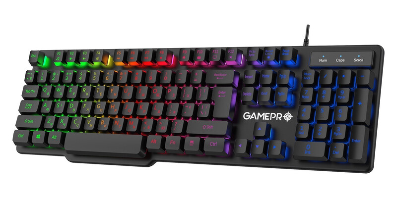 Клавиатура GamePro GK380 RGB Black