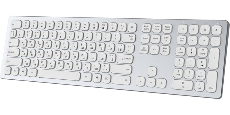 Клавиатура беспроводная OfficePro SK1550W White