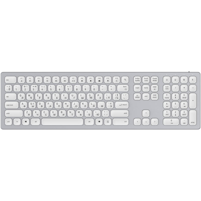 Клавиатура беспроводная OfficePro SK1550W White
