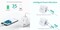 Фото - Мережевий зарядний пристрій Choetech USB Type-C, USB Type-A 65W PD 3.0 QC 3.0 White (PD8002) | click.ua