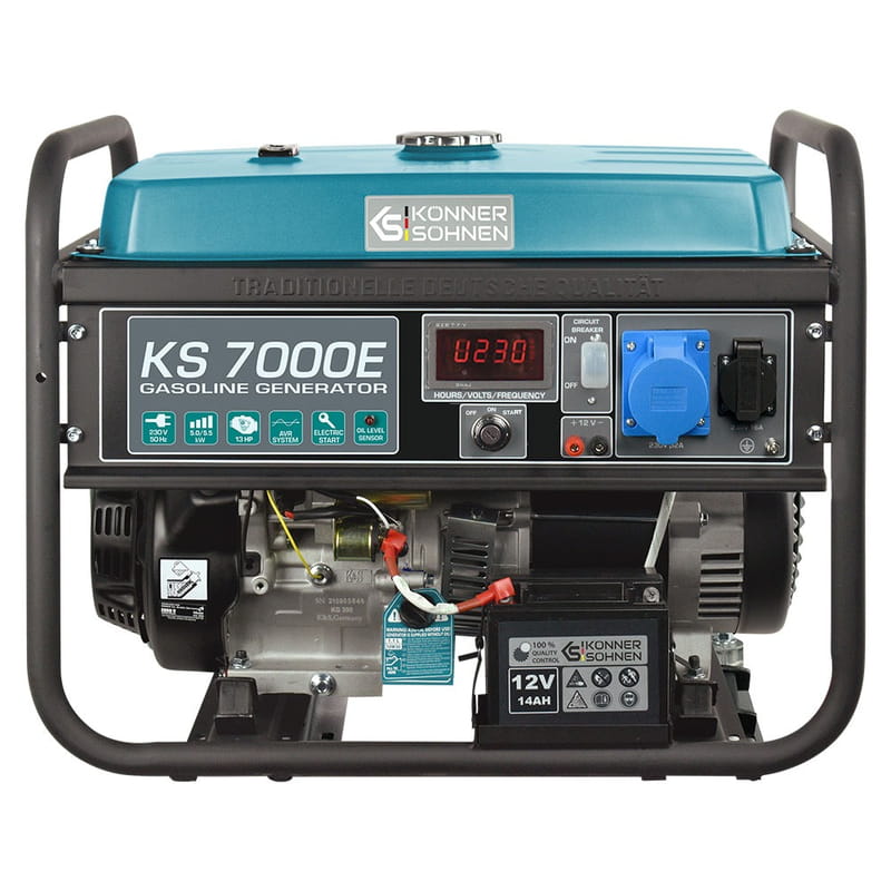 Генератор бензиновый Konner&Sohnen KS 7000E