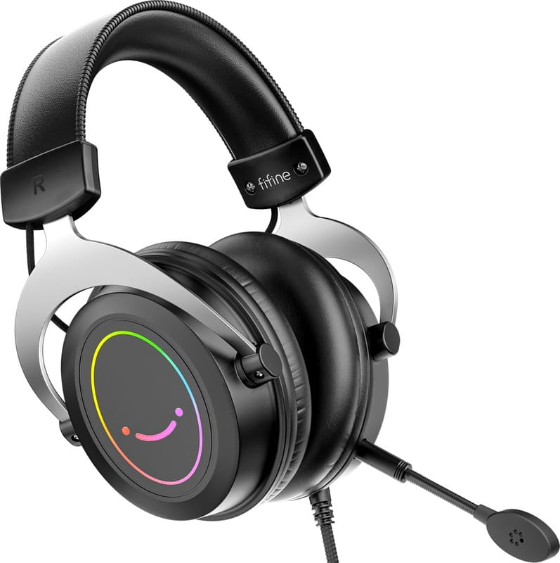Гарнитура Fifine RGB H3 Black
