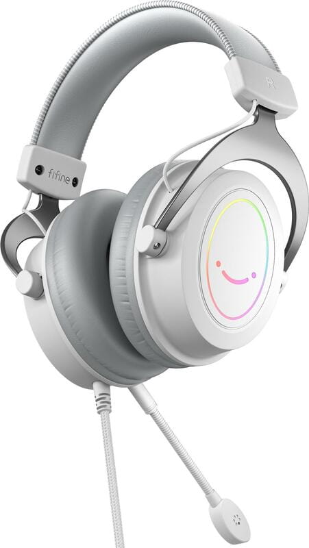 Гарнитура Fifine RGB H3W White