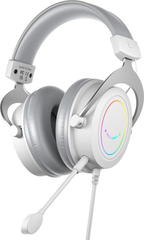Гарнитура Fifine RGB H3W White