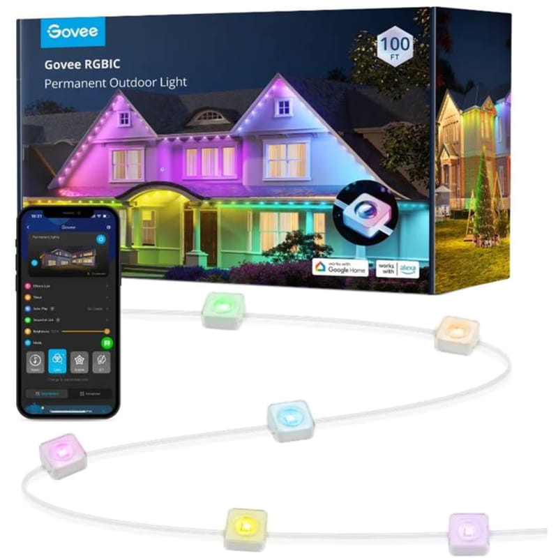 Гірлянда Smart LED Govee H705A Permanent Outdoor Lights 30м (H705A3D1)