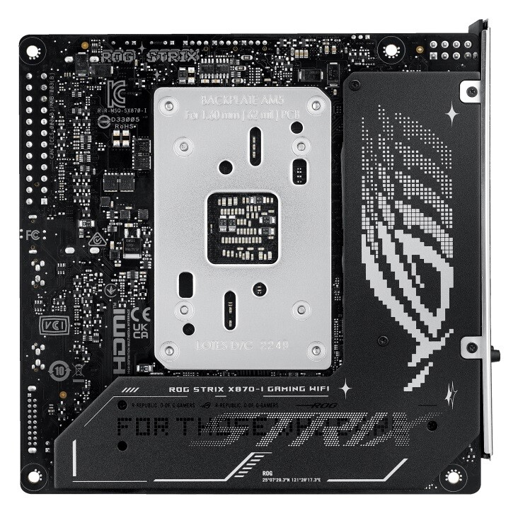 Материнская плата Asus ROG Strix X870-I Gaming WiFi Socket AM5