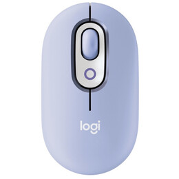 Миша бездротова Logitech Pop Mouse with Emoji Lilac (910-007414)