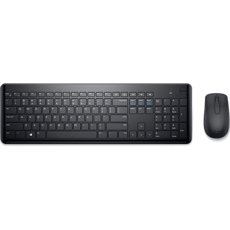 Комплект (клавіатура, миша) бездротовий Dell KM3322W Black (580-AKGK)