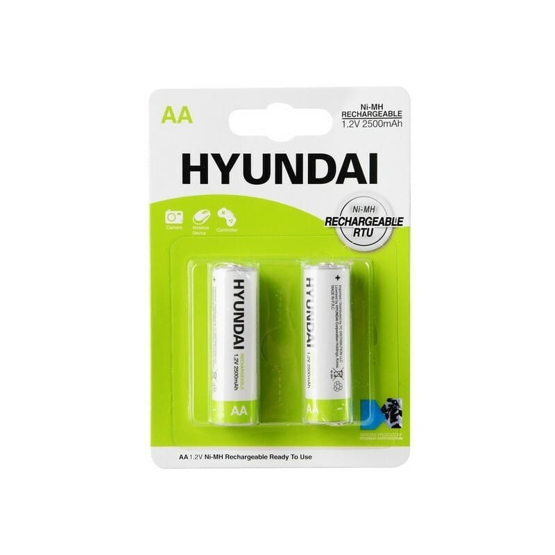 Акумулятор Hyundai Rechargeable Ni-MH AA/HR6 2500 mAh BL 2шт