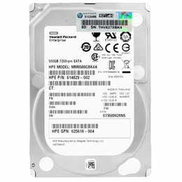 Накопичувач HDD SATA 500GB HP 7200rpm 64MB (MM0500GBKAK) з перехідником на 3.5 дюйми