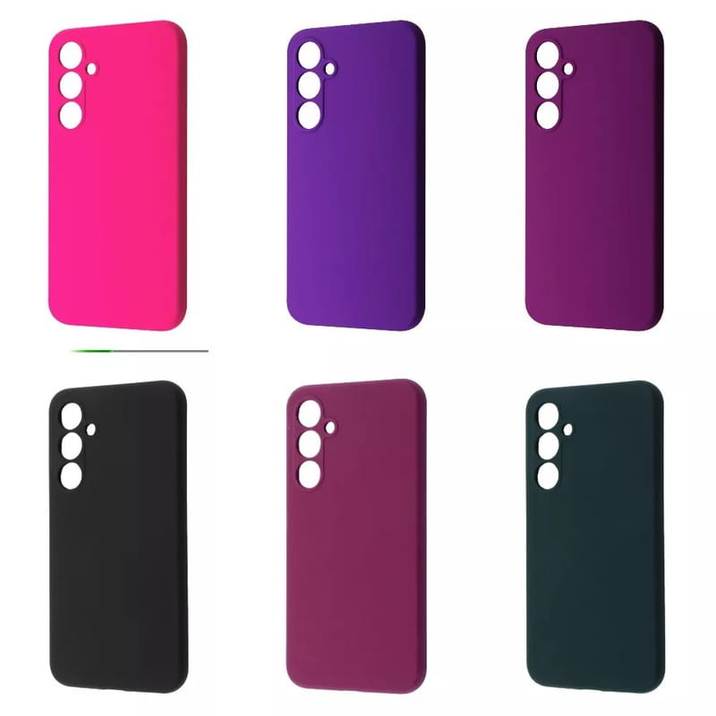 Чохол-накладка Wave Full Silicone Cover для Samsung Galaxy A35 SM-A356 Black