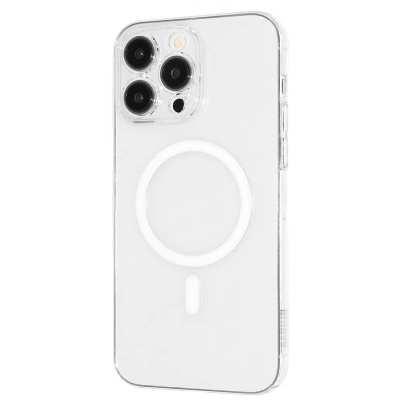 Чeхол-накладка Proove Crystal Case with Magnetic Ring для Apple iPhone 16 Pro Transparent (PCCCIP16P001)