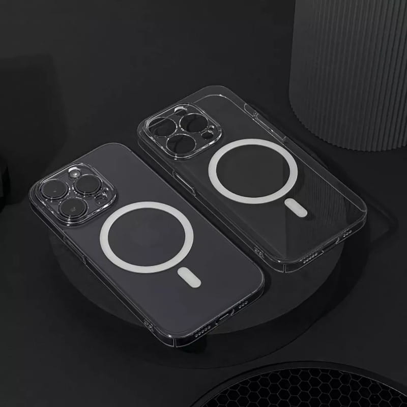 Чeхол-накладка Proove Crystal Case with Magnetic Ring для Apple iPhone 16 Pro Transparent (PCCCIP16P001)
