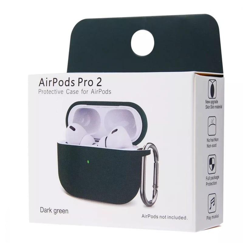 Чохол Silicone Case New для Apple AirPods Pro 2 Black