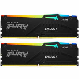 Модуль памяти DDR5 2x16GB/5600 Kingston Fury Beast RGB Black (KF556C36BBEAK2-32)