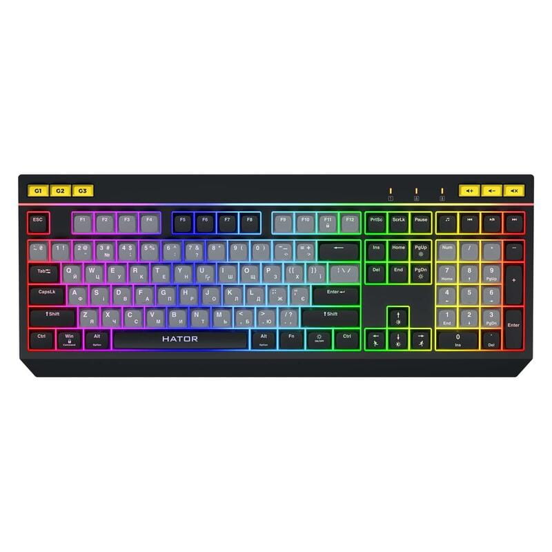 Клавиатура Hator Icefall Black (HTK401UA)
