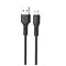 Фото - Кабель XO NB230-AM USB - microUSB (M/M), 1 м, Black (NB230-AM.black) | click.ua