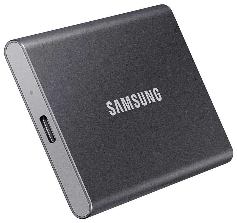 Накопичувач зовнішній SSD 4TB Samsung T7 Titan Gray (MU-PC4T0T/WW)