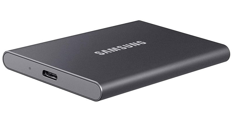 Накопичувач зовнішній SSD 4TB Samsung T7 Titan Gray (MU-PC4T0T/WW)