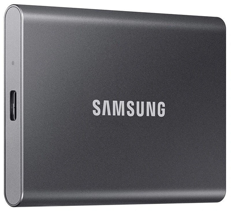 Накопичувач зовнішній SSD 4TB Samsung T7 Titan Gray (MU-PC4T0T/WW)