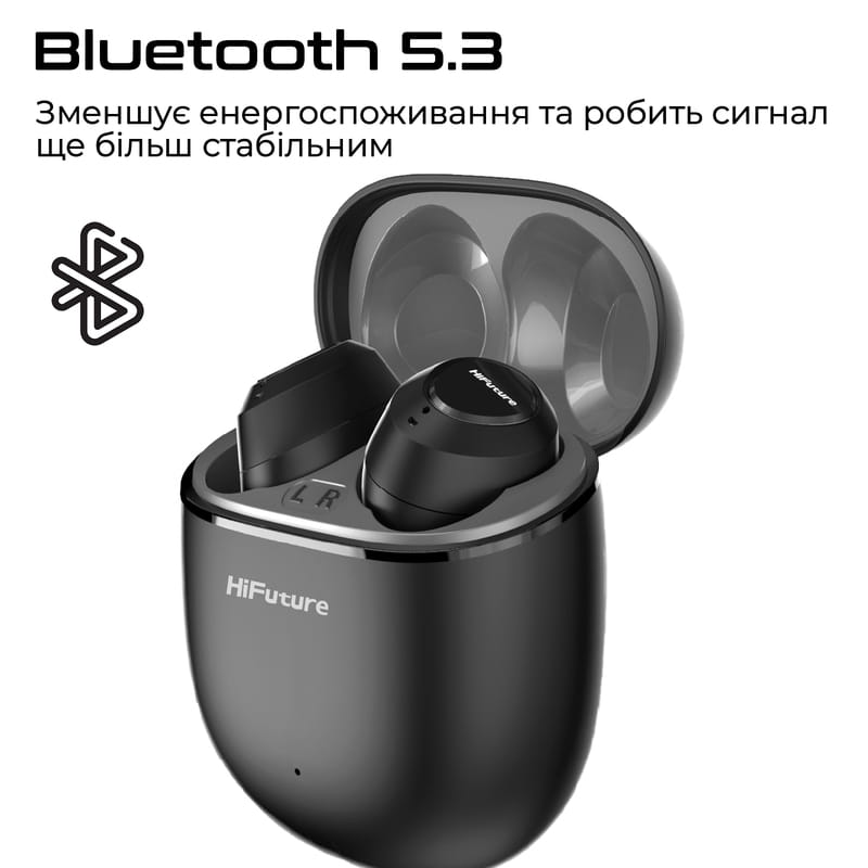 Bluetooth-гарнитура HiFuture OlymBuds3 Black (olymbuds3.black)