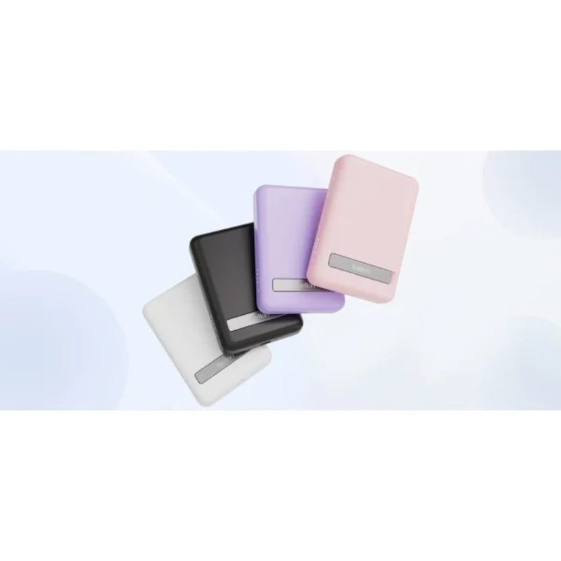 Универсальная мобильная батарея Belkin Power Bank 5000mAh MagSafe White (BPD004BTWT)